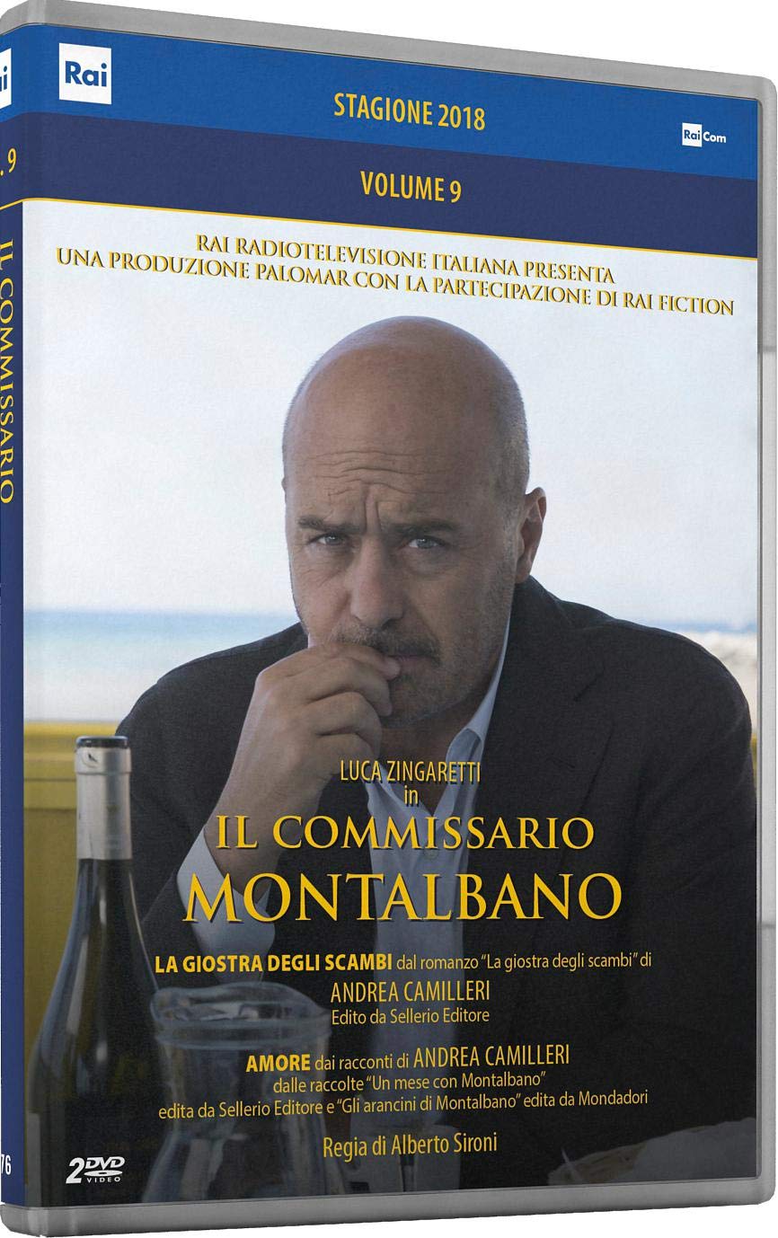 Il Comm.Montalbano 9 (Box 2 DVD) (Stagione 2018) Box sets