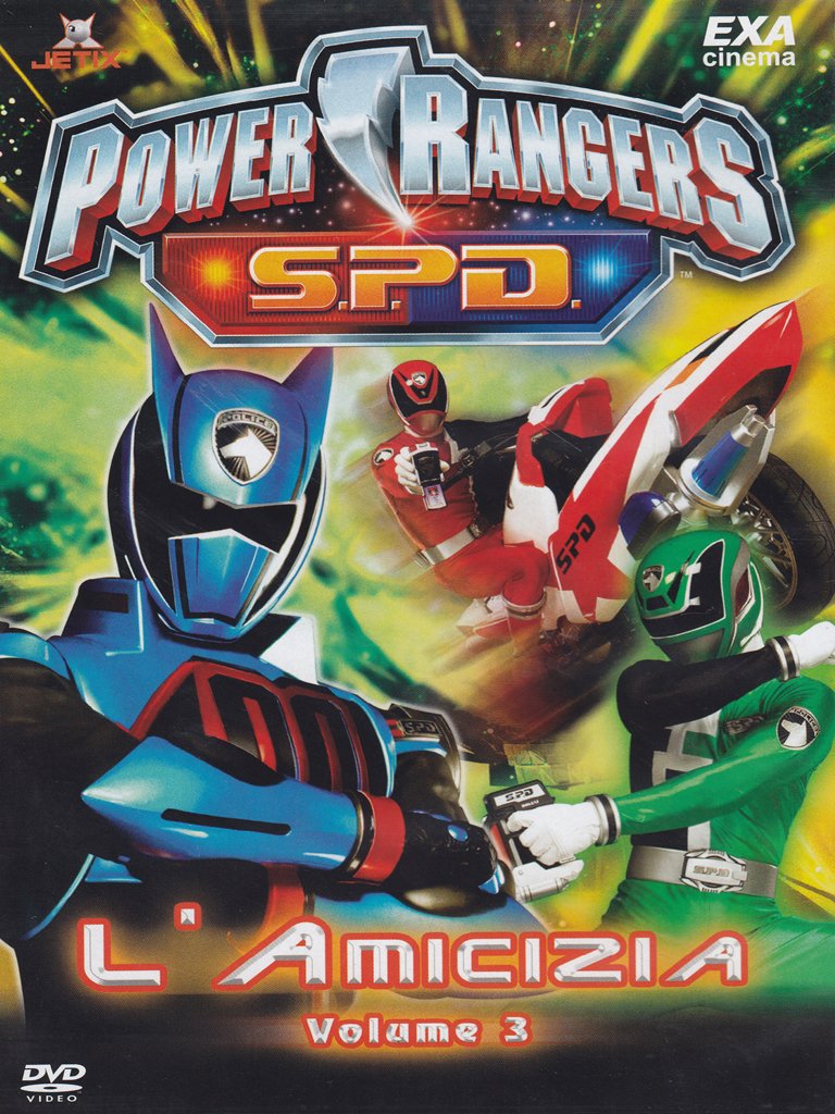 Power Rangers S.P.D. - L'amicizia Volume 03 Films
