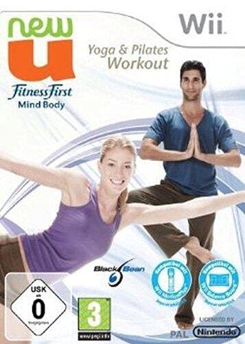 NEW U FITNESS YOGA PILATE WII NDNR Games