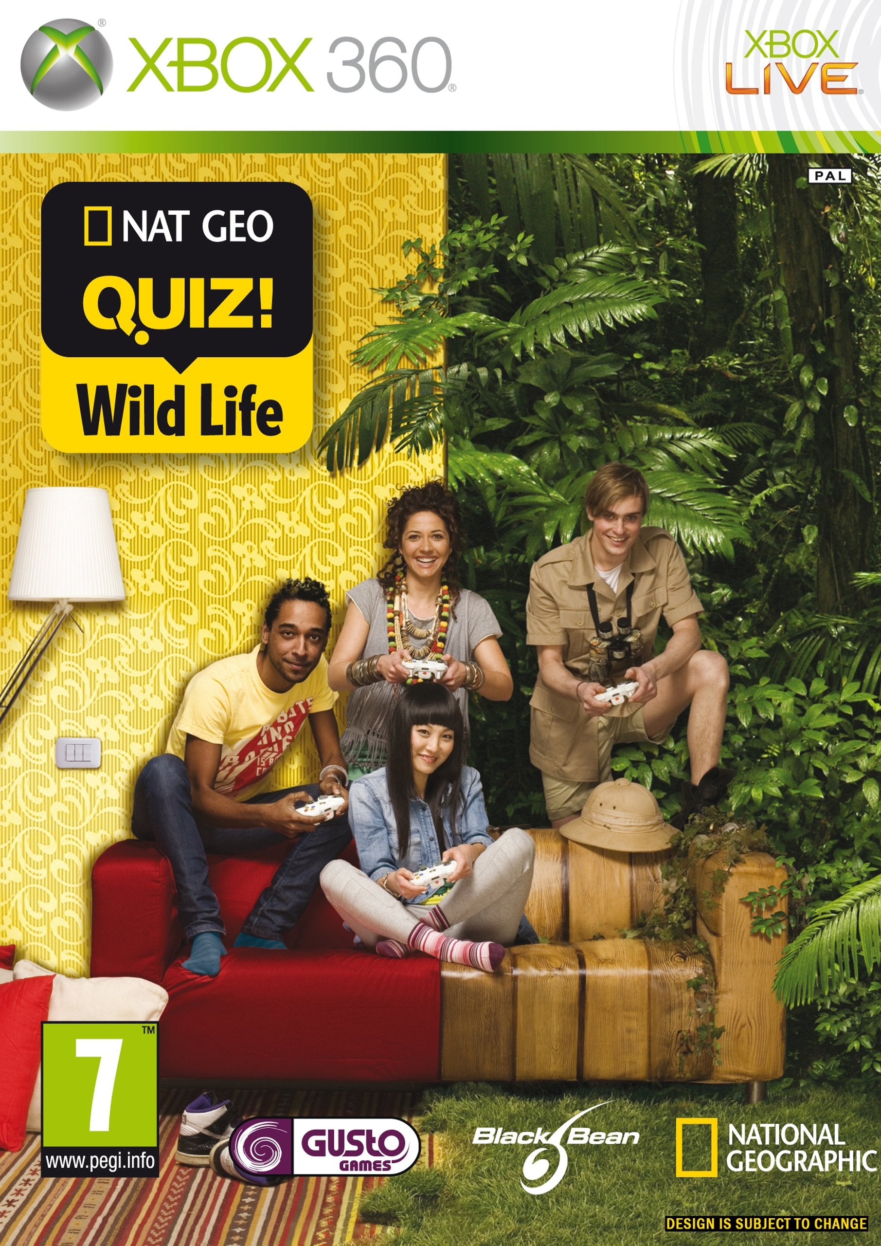 Nat Geo Quiz Wild Life Game XBOX 360 Xbox 360