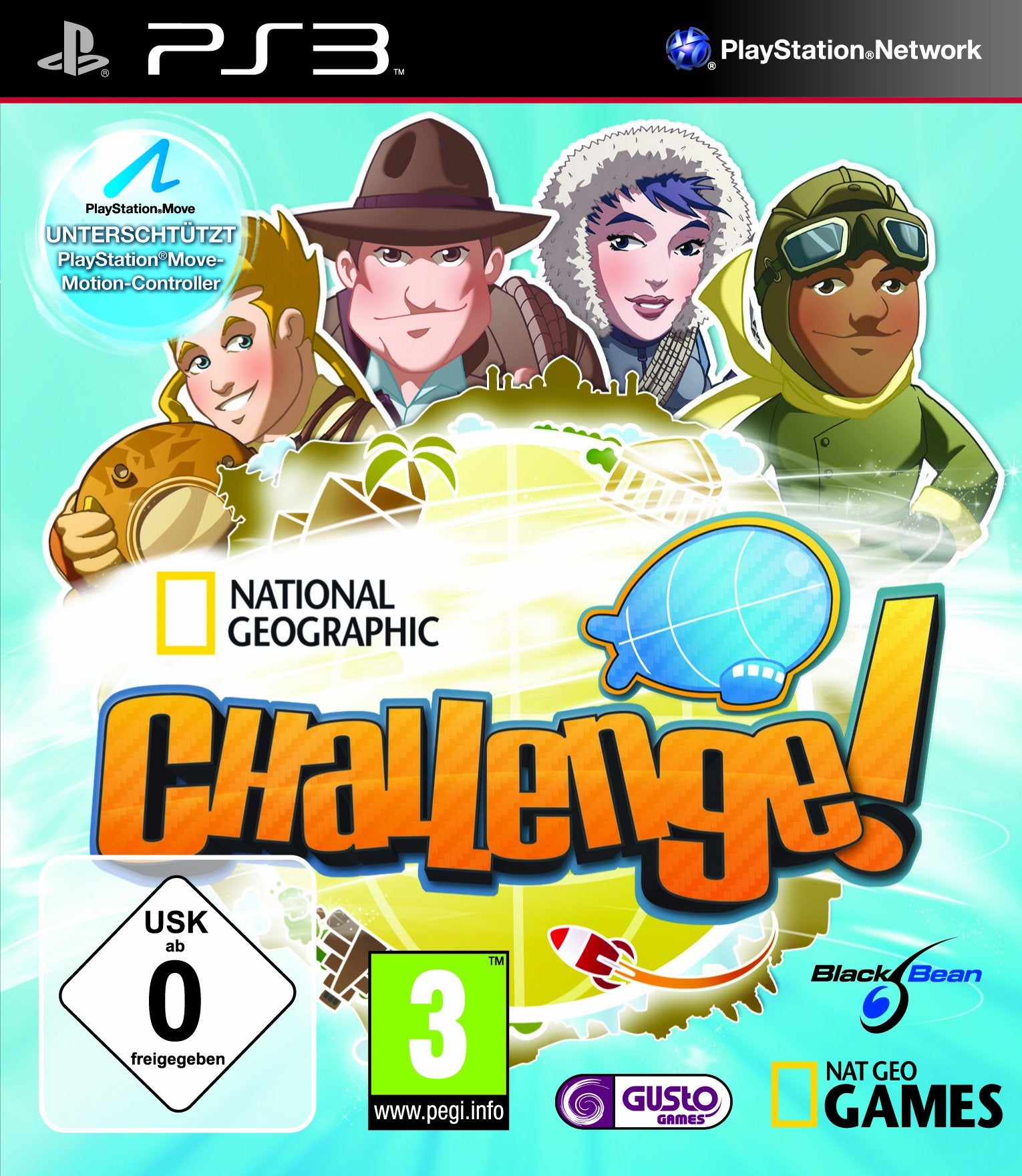 National Geographic Challenge! (Move Unterstützung) PlayStation 3