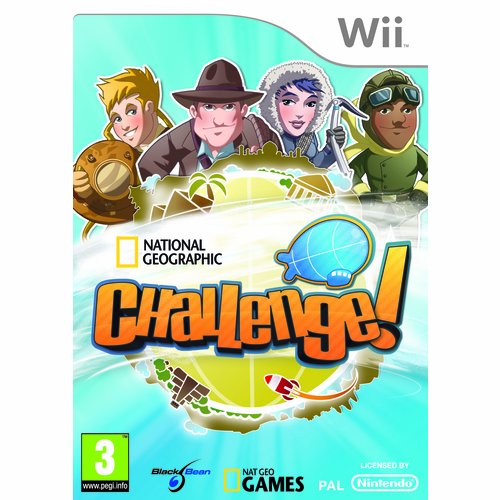 NINTENDO NATIONAL GEOGRAPHIC: NAT GEO CHALLENGE! WII game