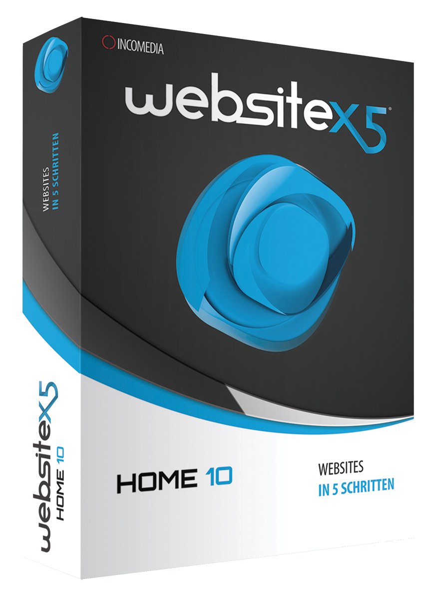Incomedia Website X5 Home 10 Vollversion MiniBox Web & Graphic Design