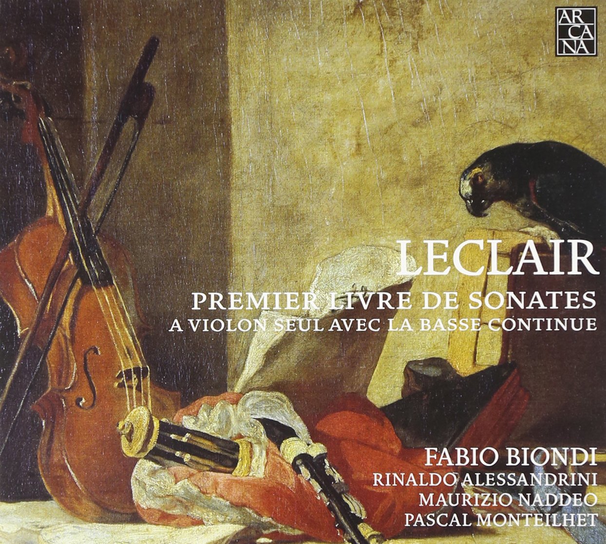 Leclair: Premier Livre des Sonates a Violon (Sonaten Nr. 3, 7, 8 & 11) Classical