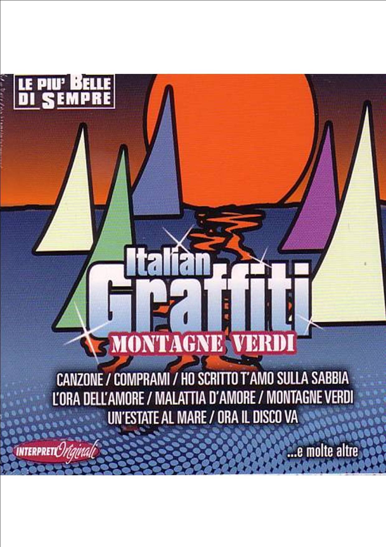 Italian Graffiti Montagne Verdi Pop