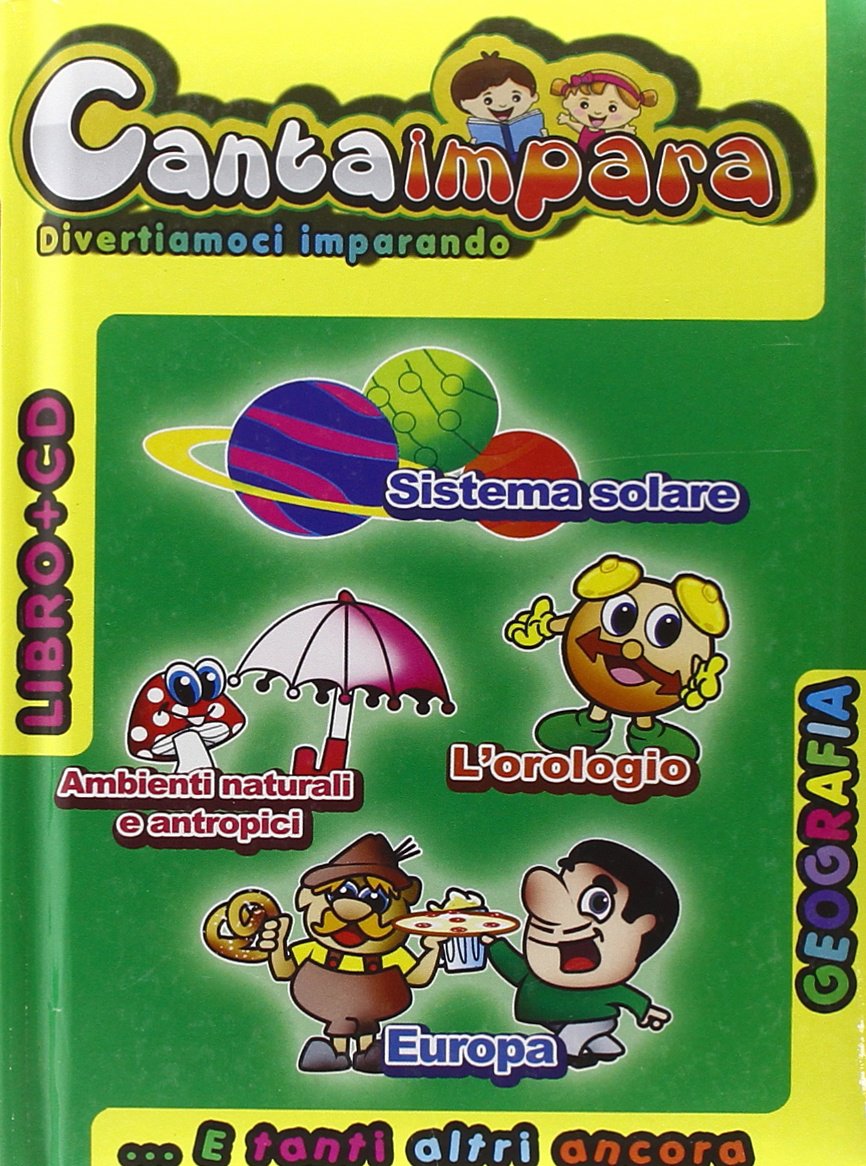 Geografia (CD+Libro)(Leggi,Ascolta Canta E Impara) Pop