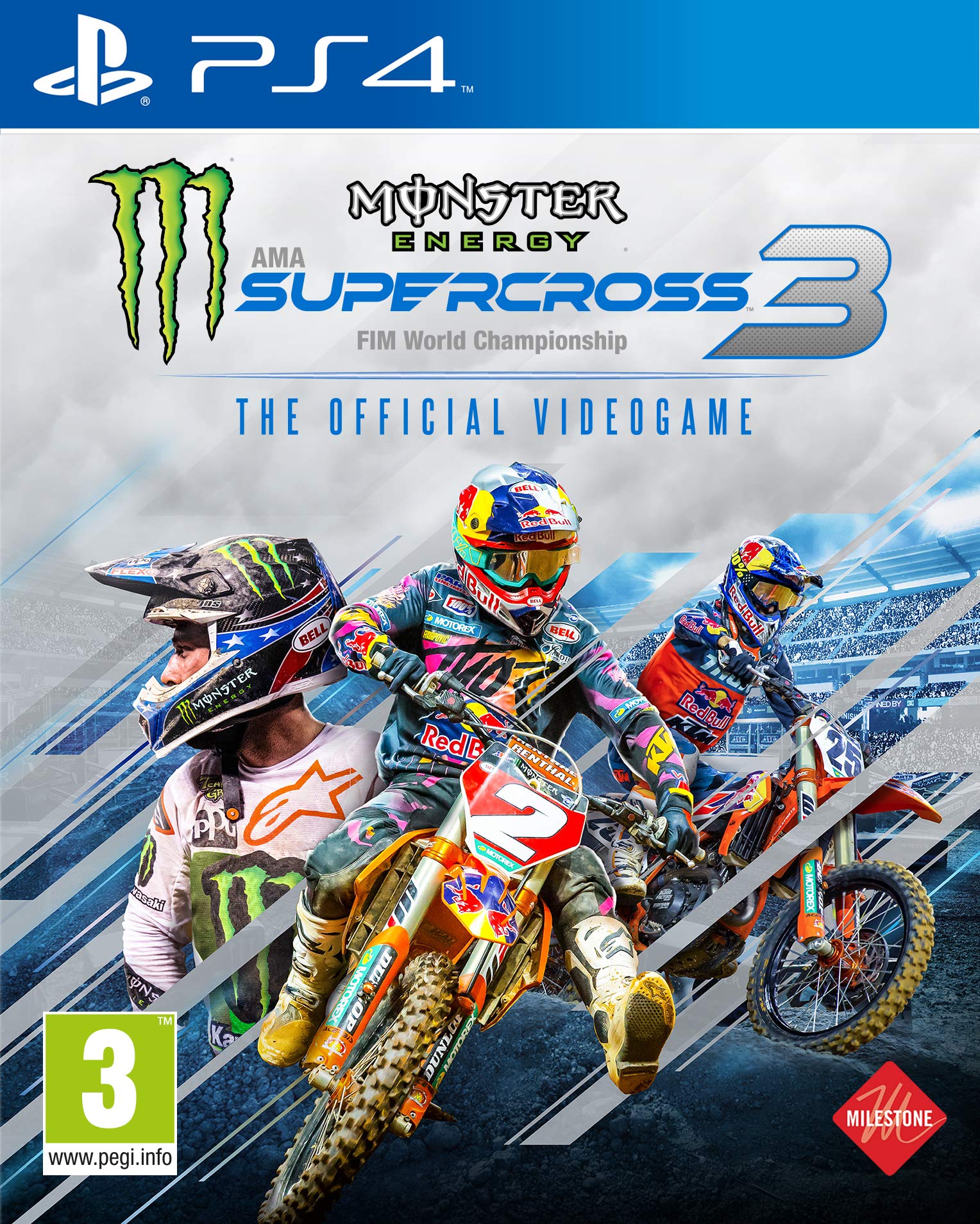 Monster Energy Supercross - The Official Videogame 3 (PS4) [ PlayStation 4