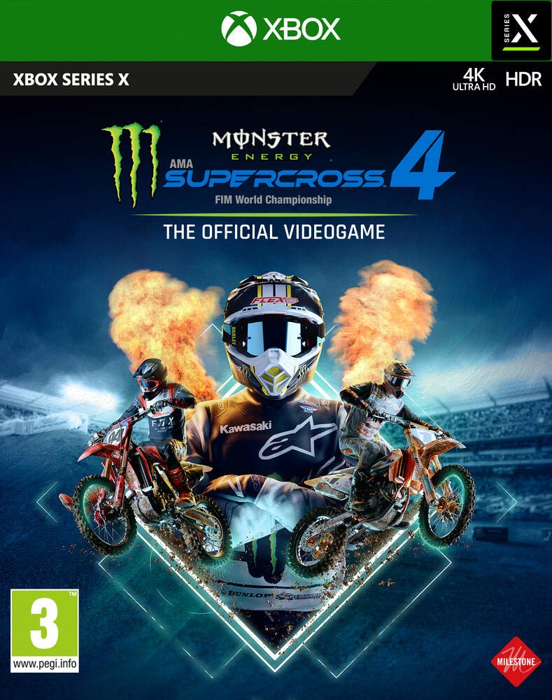 Monster Energy Supercross - The Official Videogame 4 (Xbox Series X) game