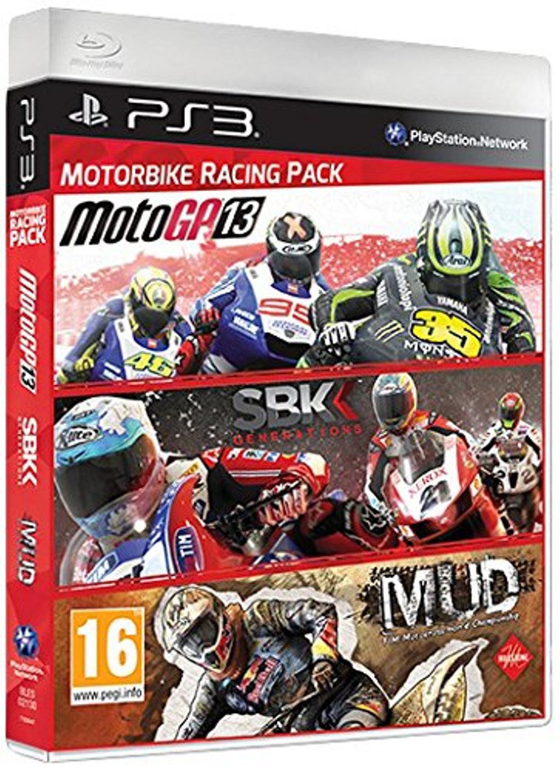 UK Import PS3 Motorbike Racing Pack mit MotoGP SBK MUD auf Deutsch spielbar PlayStation 3