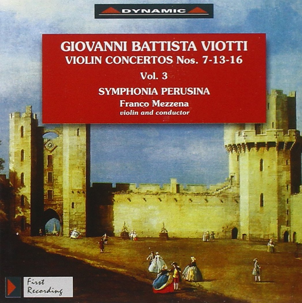 Viotti: Violin Concertos Vol. 3 cd