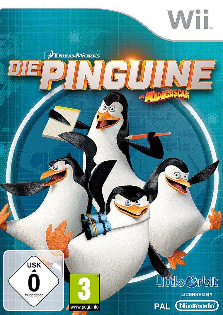 Die Pinguine aus Madagascar Wii