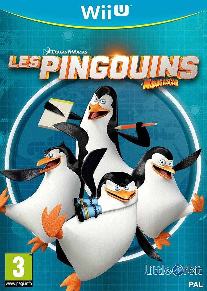 Pinguine aus Madagascar WiiU FRZ multi Wii