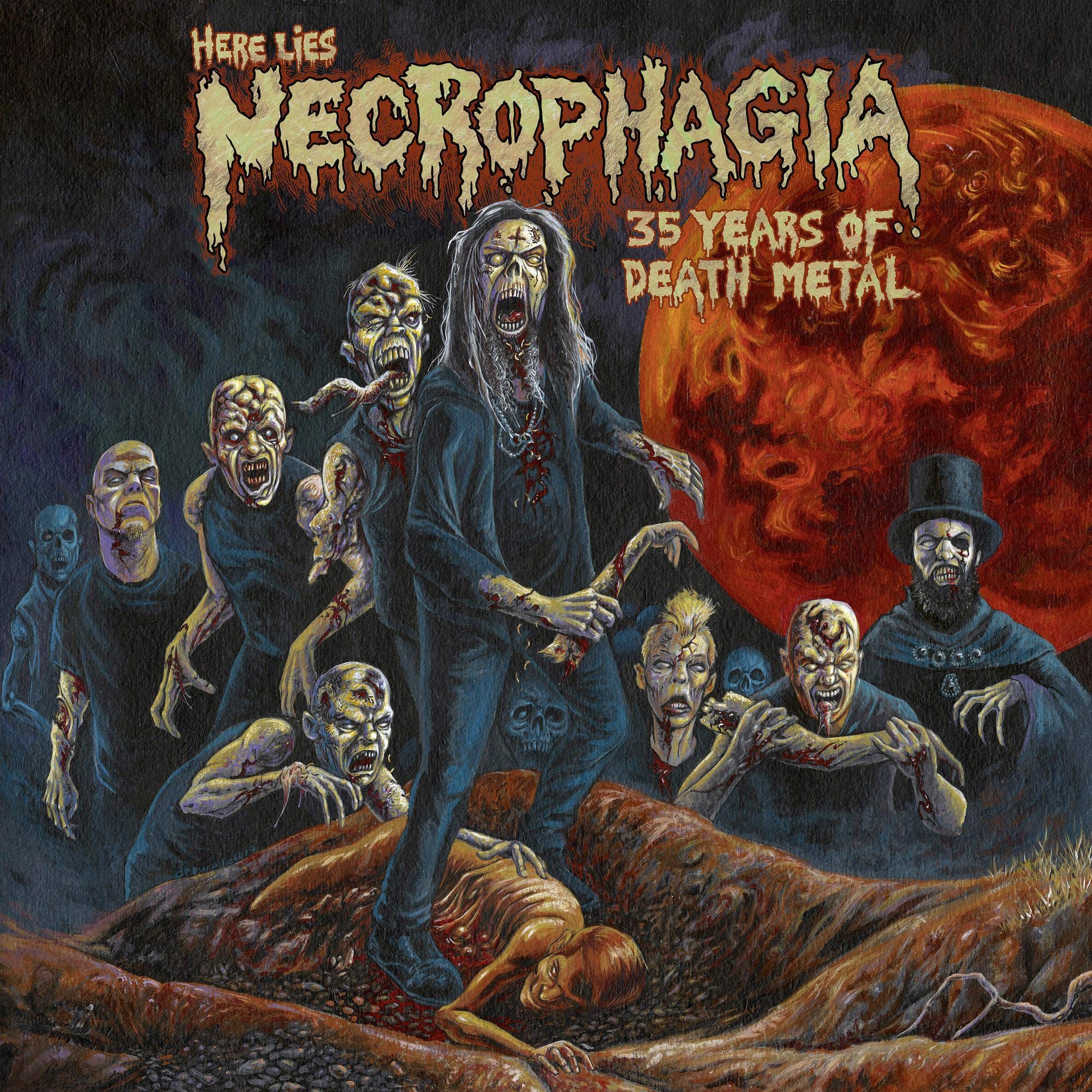Here Lies Necrophagia-35 Years of Death Métal Metal & Hardrock