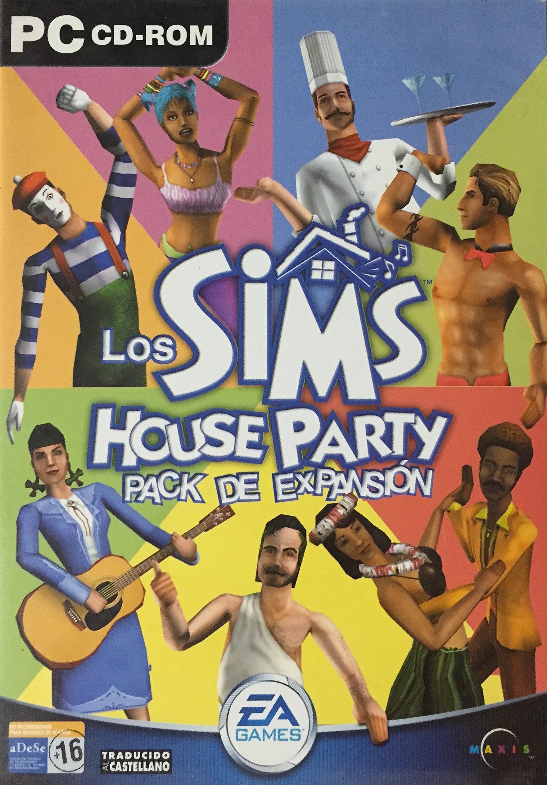 Los Sims House Party Pack de Ausgleichsbehälter Games