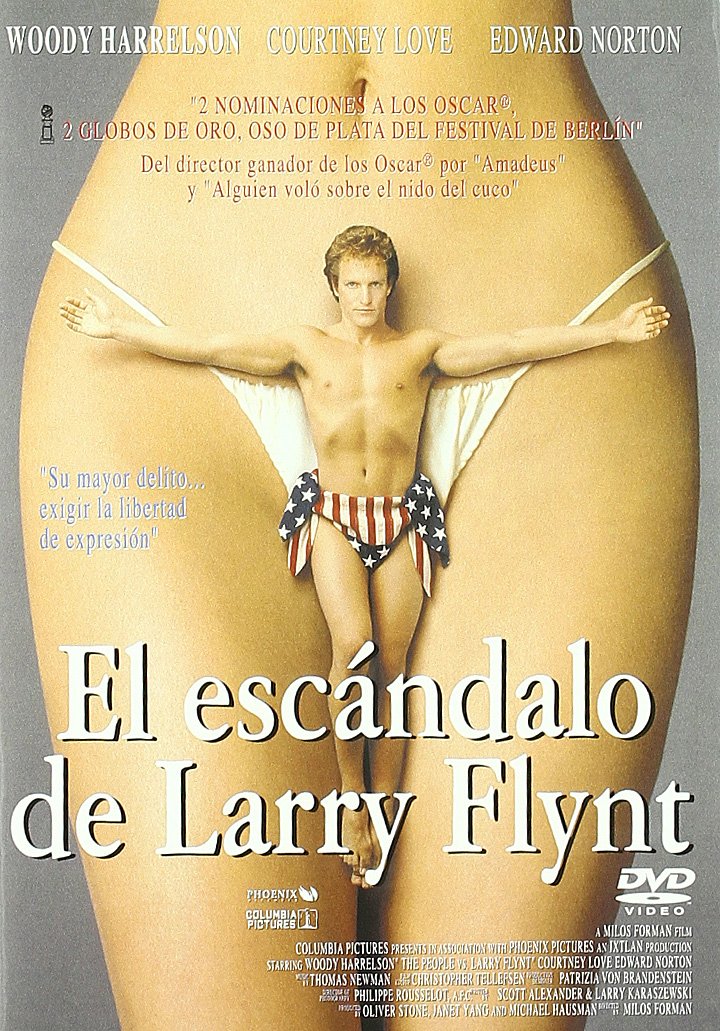 El Escándalo De Larry Flynt (Import Dvd) (1998) Woody Harrelson; Courtney Love Movies