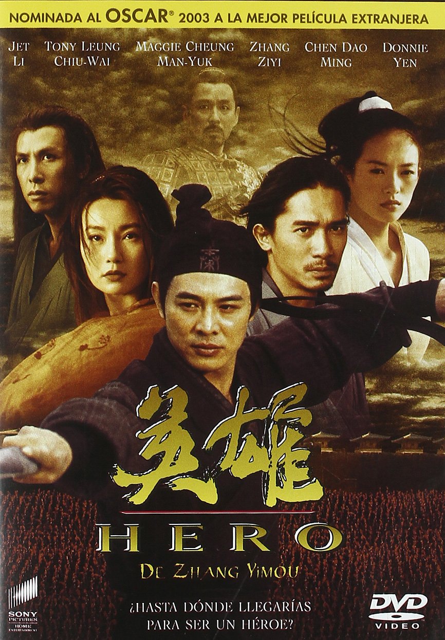 Hero (Import Dvd) Jet Li; Tony Leung Chiu-Wai; Zhang Ziyi; Donnie Yen; Chen Da Movies