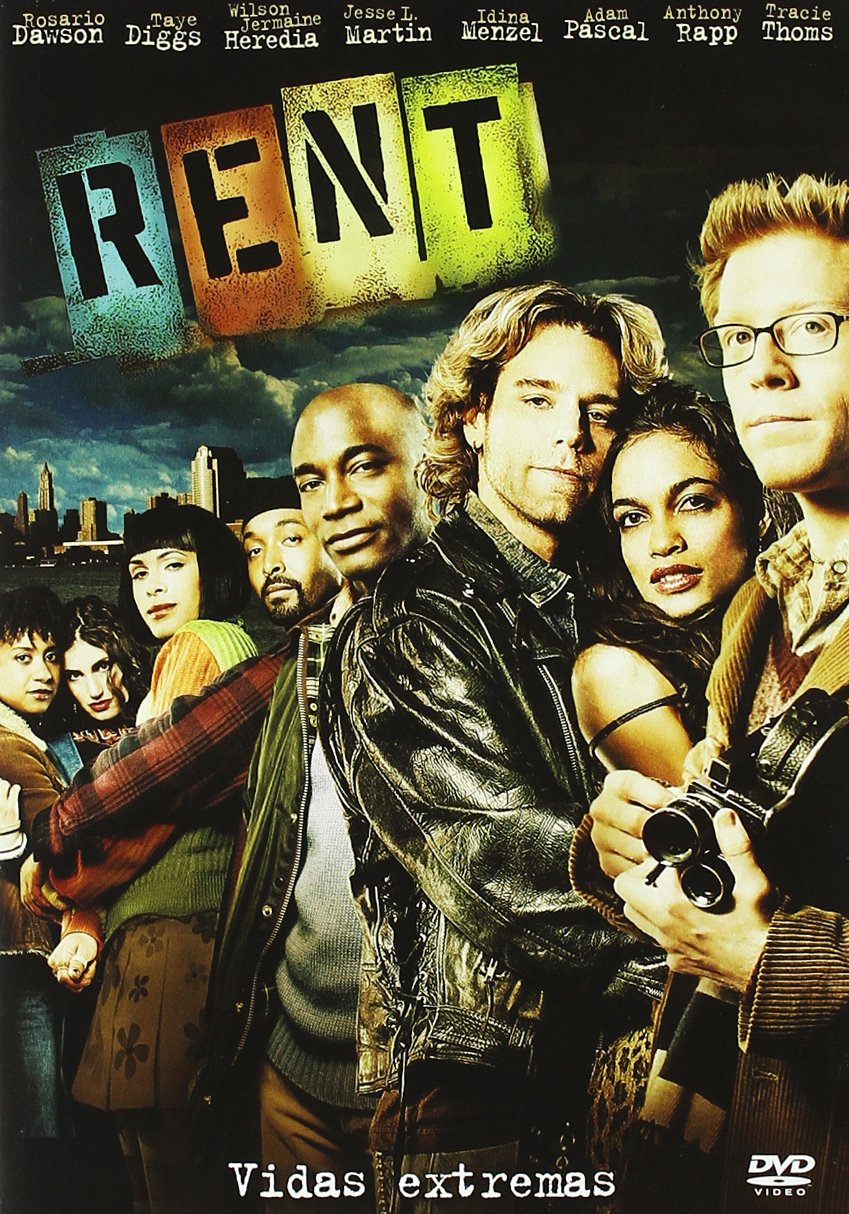 Rent (Import Dvd) (2006) Rosario Dawson; Idina Menzel; Anthony Rapp; Tracie Th Movies
