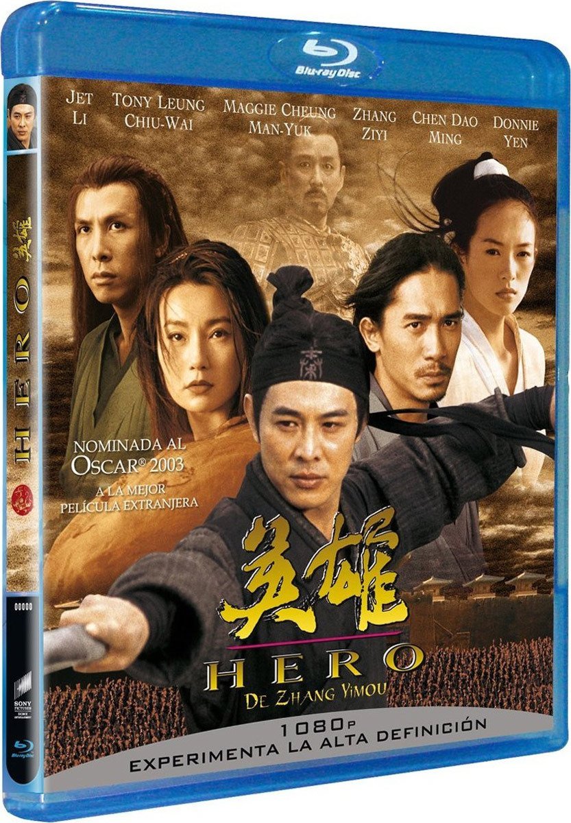Hero (Blu-Ray) (Import) Maggie Cheung; Varios; Tony Leung Chiu - Wai; Jet Li Films