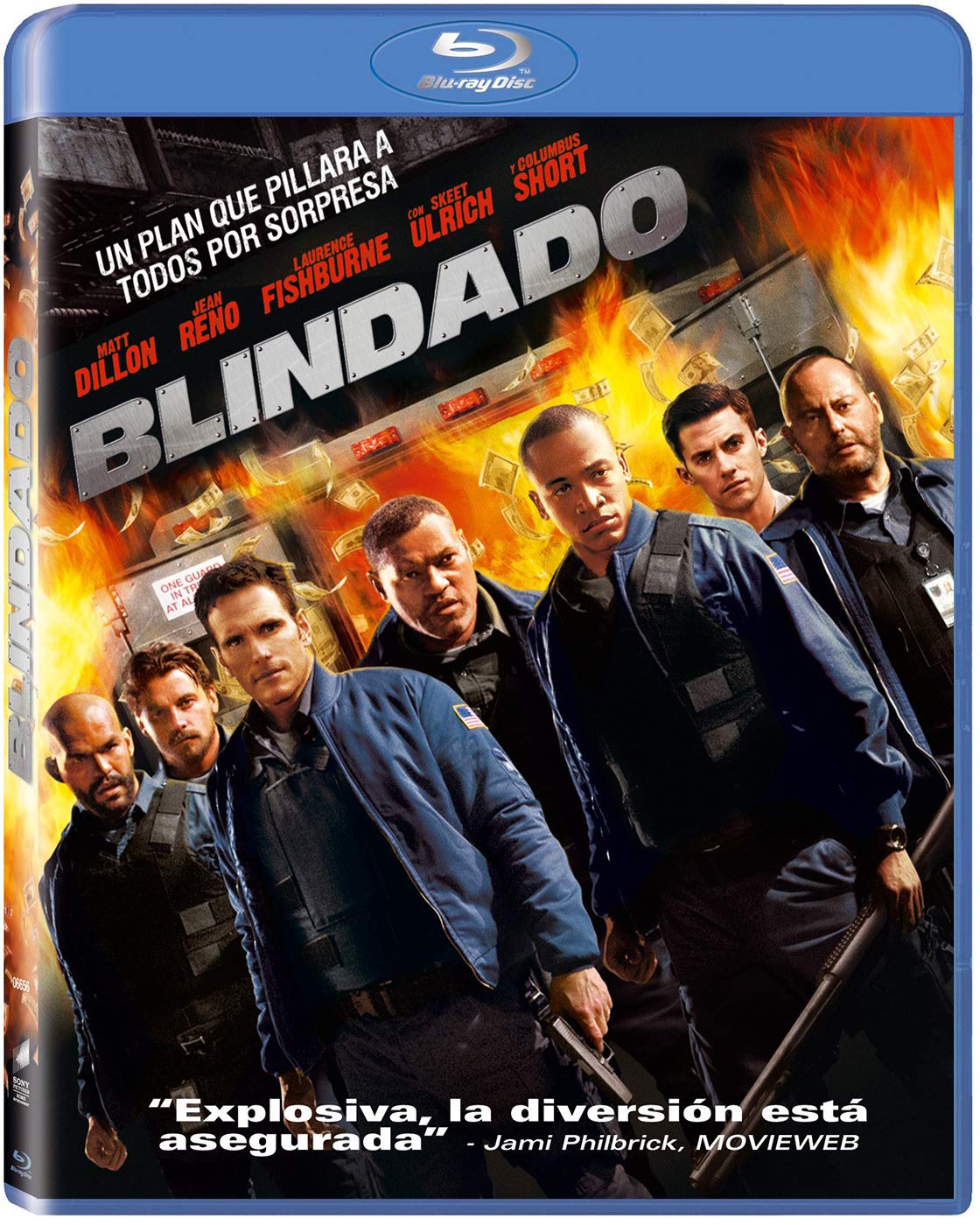 Blindado (Blu-Ray) (Import) Matt Dillon; Laurence Fishburne; Columbus Short; dvd