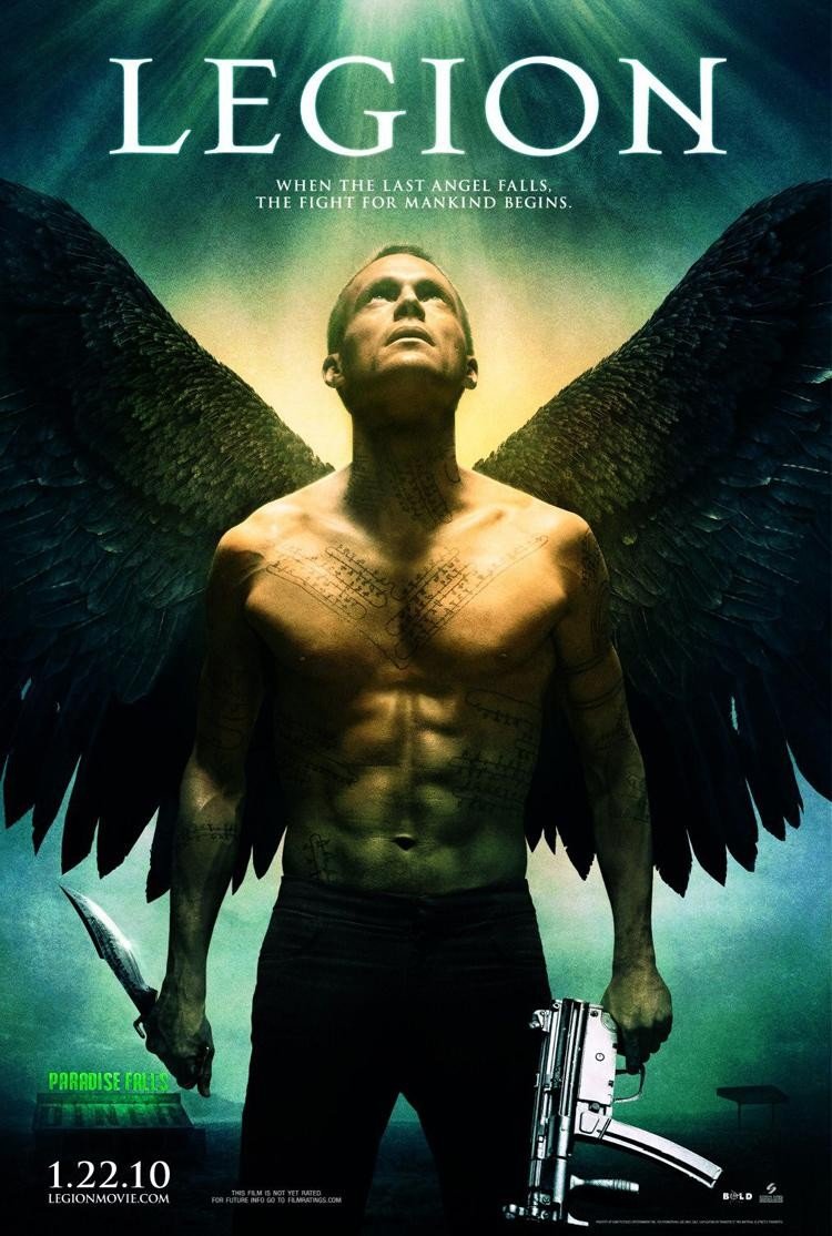 Legión (Import Dvd) (2010) Paul Bettany; Dennis Quaid; Lucas Black; Tyrese Gib Films