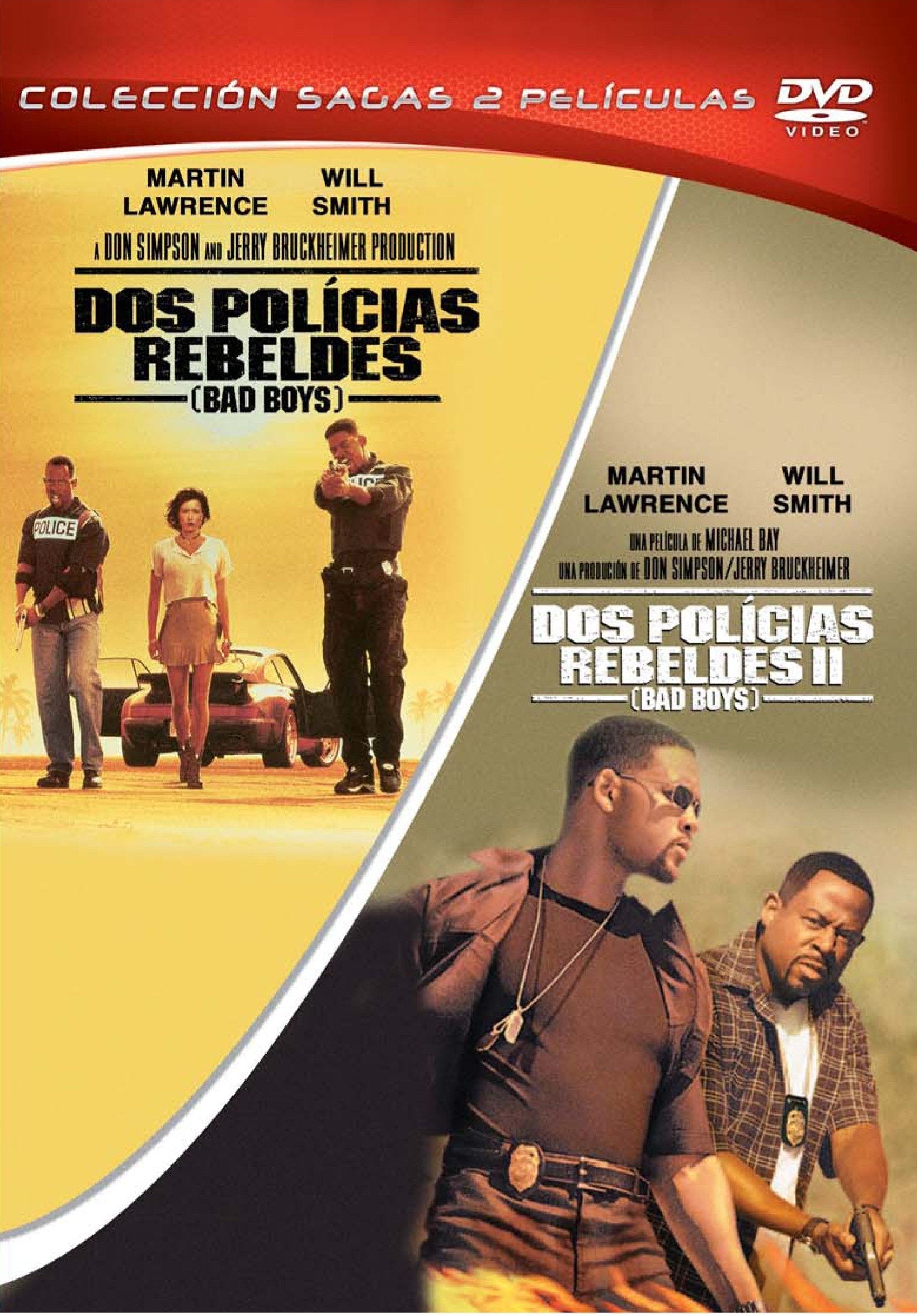 Dos Policias Rebeldes 1 + Dos Policias Rebeldes 2 (Import Dvd) (2011) Will Smi Films