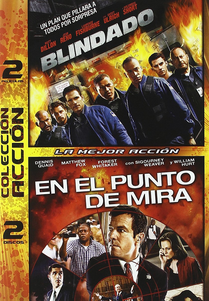 Pack Blindado + En El Punto De Mira (2008) (Import Dvd) (2011) Amaury Nolasco; Films