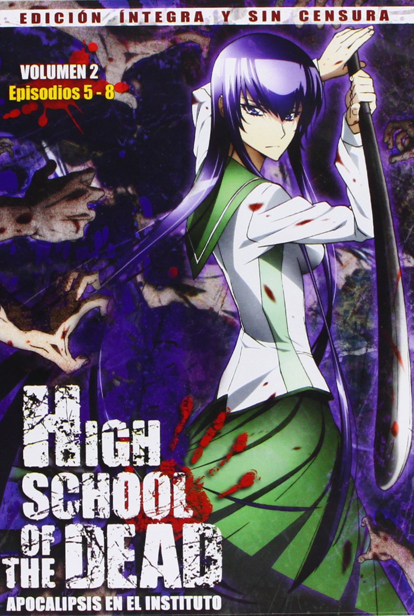 High School Of The Dead (Vol. 2) (Import Dvd) (2011) Personajes Animados; Tets Films