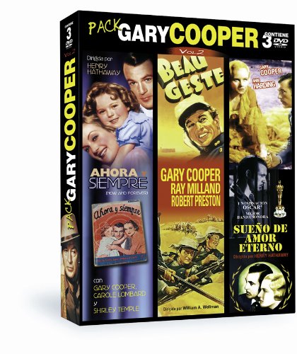 Gary Cooper - Now and forever , Beau geste , Peter Ibbeston -3DVD Box-EU Import Englische Tonspur Films