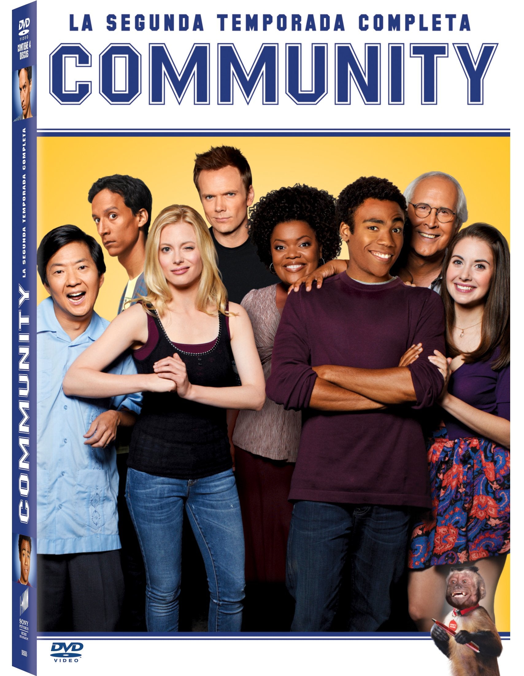 Community Temporada 2 (4 Discos) (Import Dvd) (2012) Joel Mchale; Danny Pudi; Films
