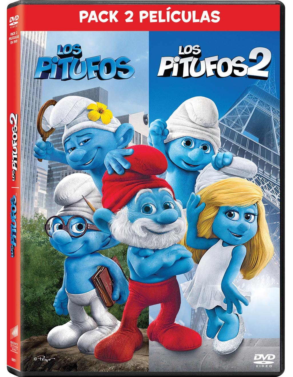 Los Pitufos 1+2 (Import Dvd) (2013) Raja Gosnell Films