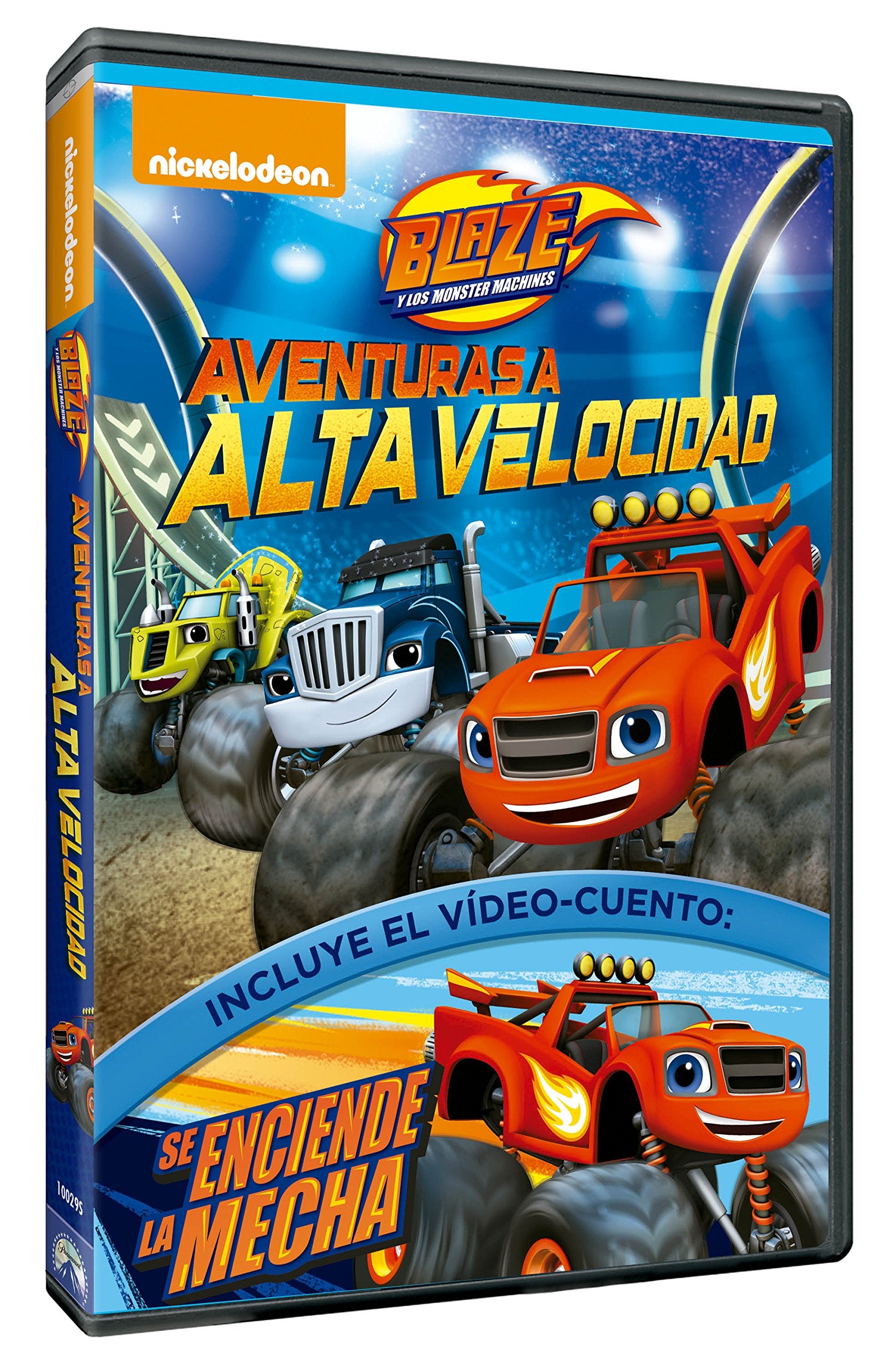 Blaze Y Los Monster Machines: Aventuras De Alta Velocidad dvd