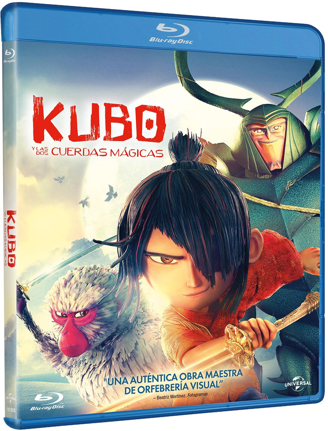 Kubo et l'armure magique (Kubo and the Two Strings, Importé d'Espagne, langues sur les détails) dvd