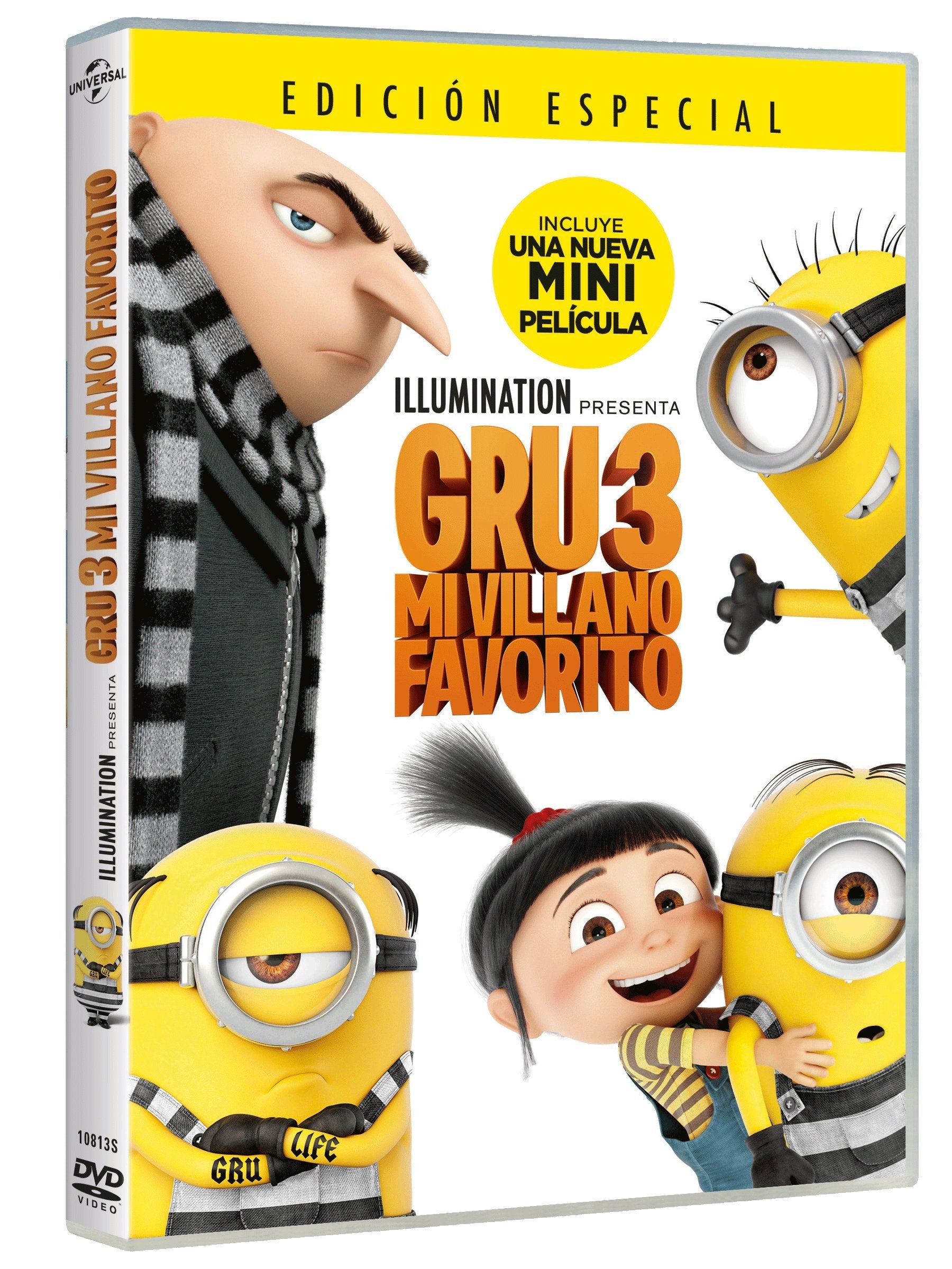 Despicable Me 3 (GRU 3 MI VILLANO FAVORITO - DVD -, importiert aus Spanien, Sprachen auf Details) Movies