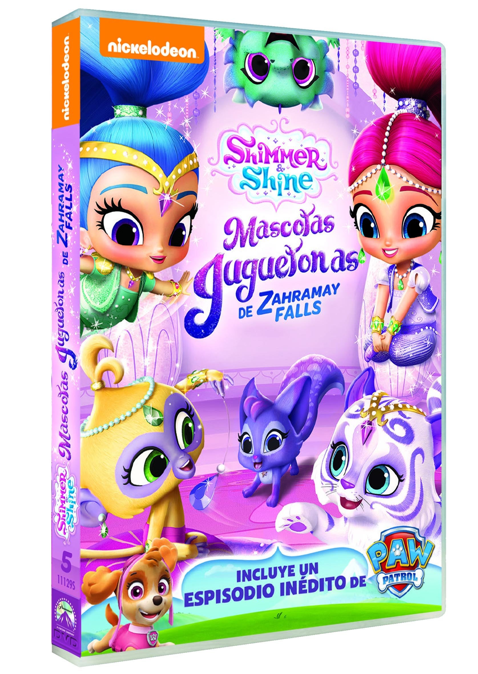 Shimmer & Shine 5: Playful Pets Of Zahmaray Falls (Dvd) (SHIMMER & SHINE 5: MASCOTAS JUGUETONAS DE ZAHMARAY FALLS, Spanien Impor Movies