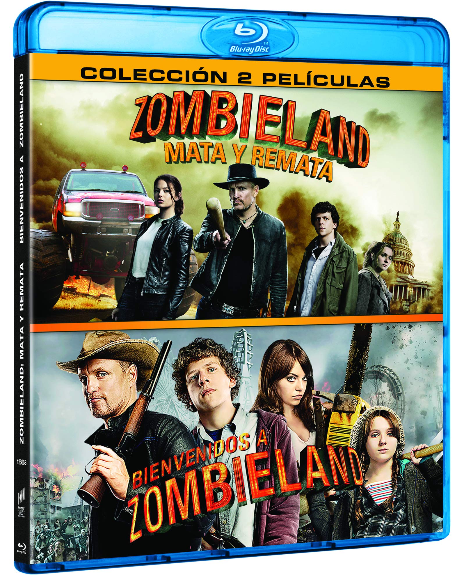 Bienvenidos a Zombieland + Zombieland: MATA y Remata - BD dvd