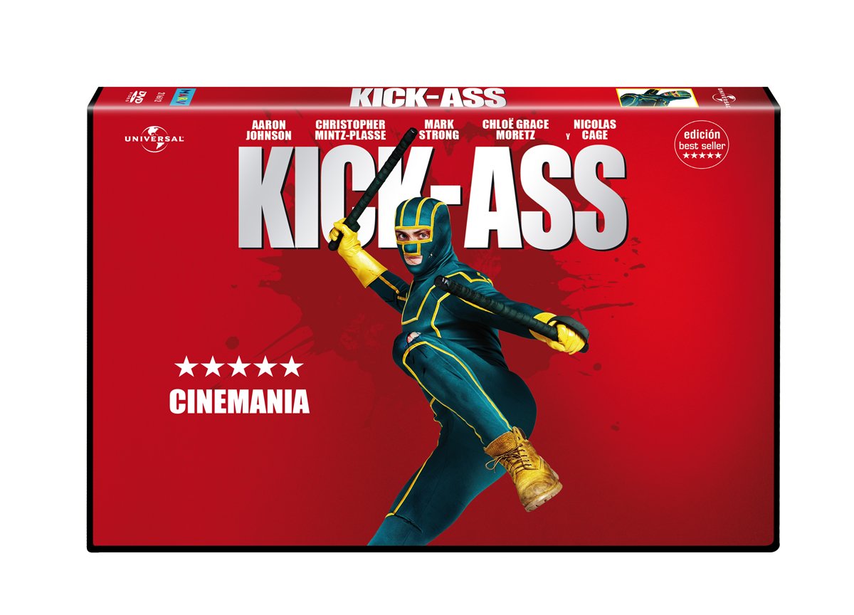 Kick Ass (Import Dvd) (2012) Aaron Taylor-Johnson; Nicolas Cage; Chloë Grace M Films