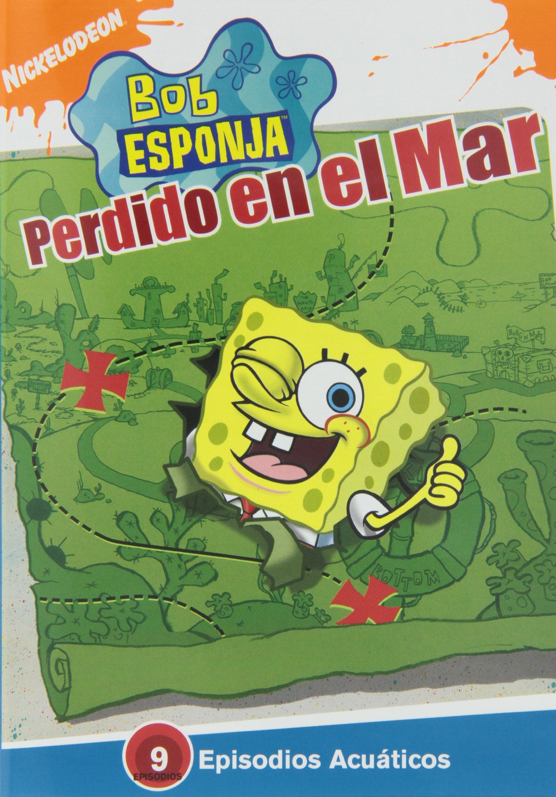 Bob Esponja: Perdido En El Mar (Import Dvd) Cathy Malkasian; Jeff Mcg Films