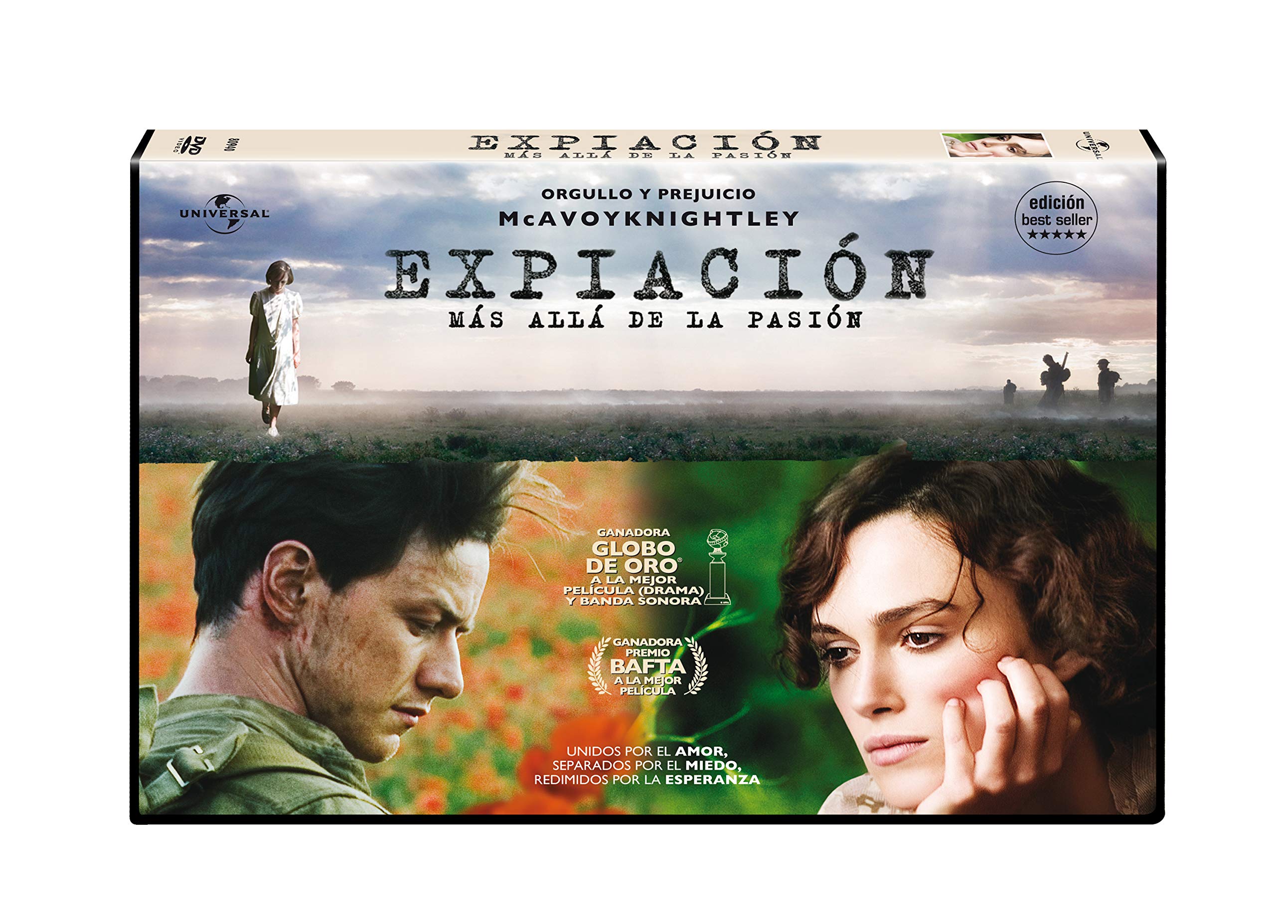 Expiación (Import Dvd) (2012) Knightley, Keira; Mcavoy, James; Wright, Joe; Be Films