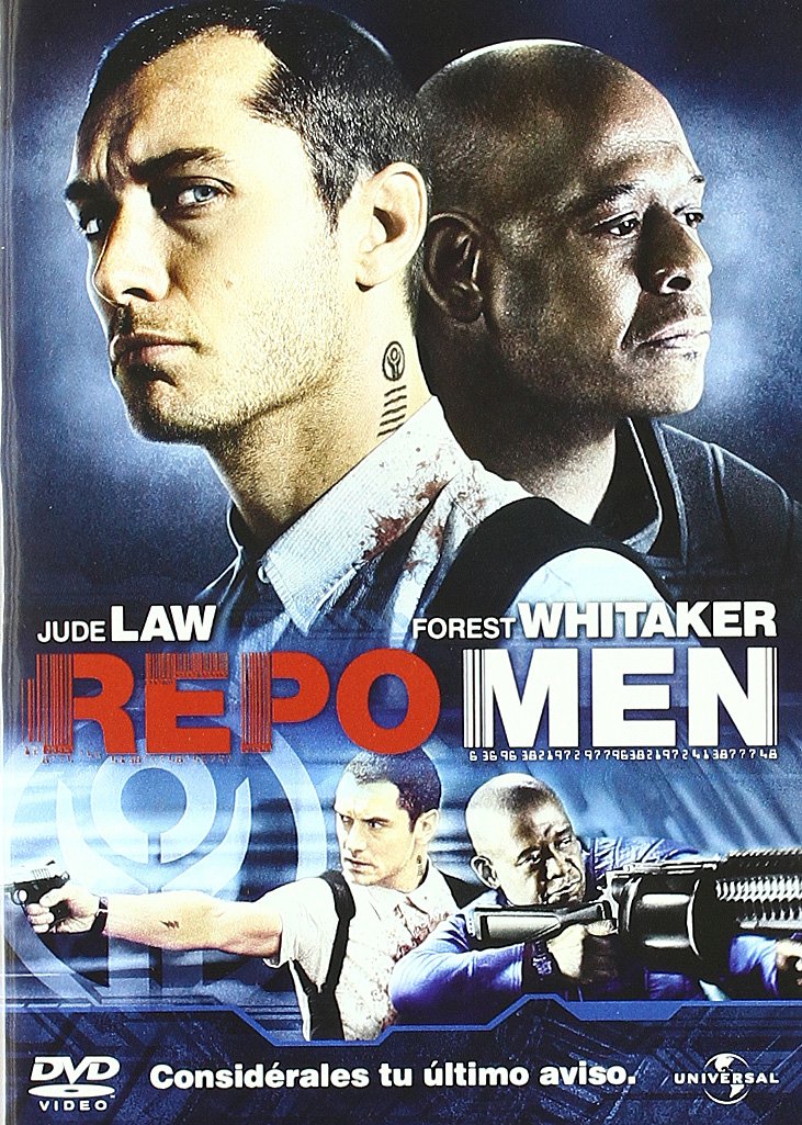 Repo Men (Import Dvd) (2011) Jude Law; Forest Whitaker; Liev Schreiber; Alice Films