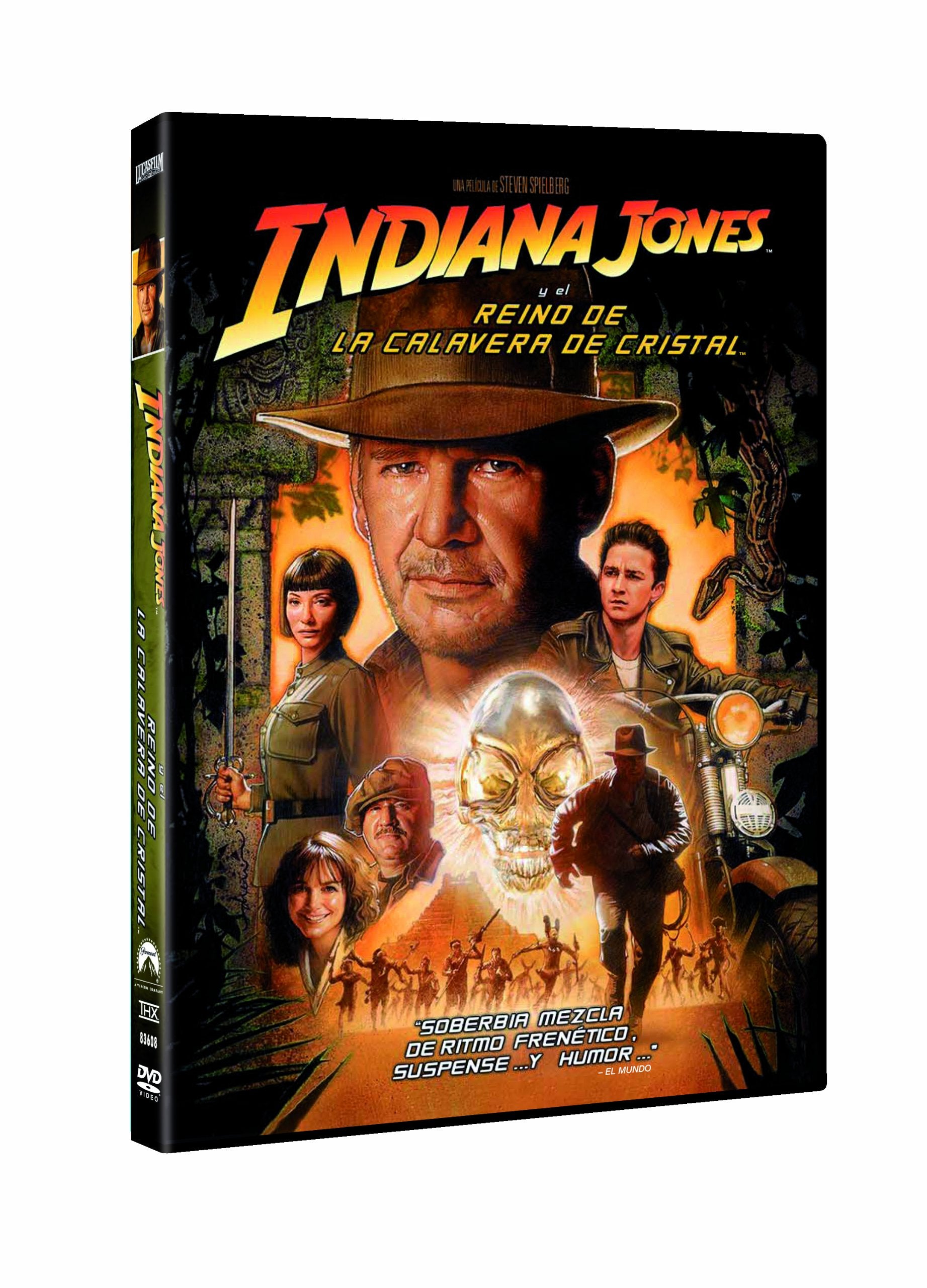 Indiana Jones Y El Reino De La Calavera De Cristal (Import Dvd) (2008) Harriso Movies