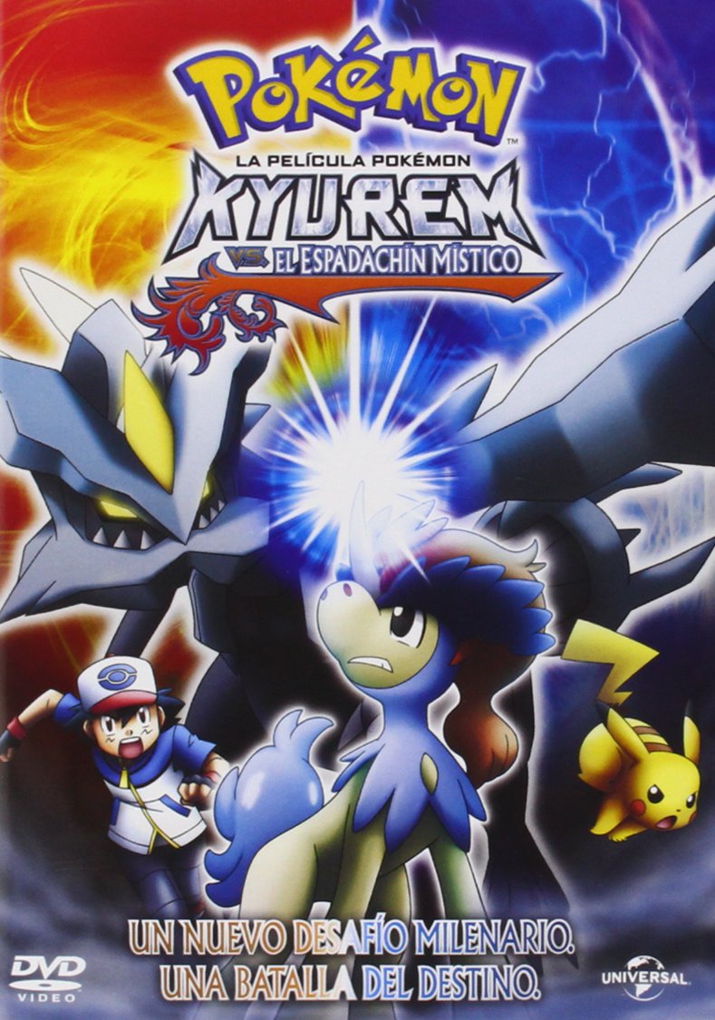 Pokémon: Pokémon Kyurem Vs. El Espadachín Místico (Import) (Dvd) (2013) Jason Gr Films