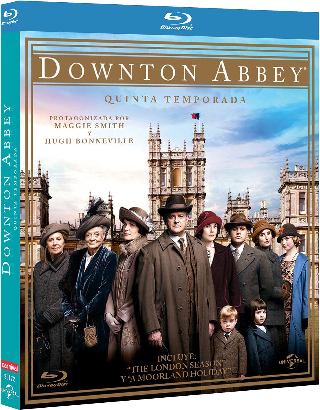 Downton Abbey (Downton Abbey, Importé d'Espagne, langues sur les détails) dvd