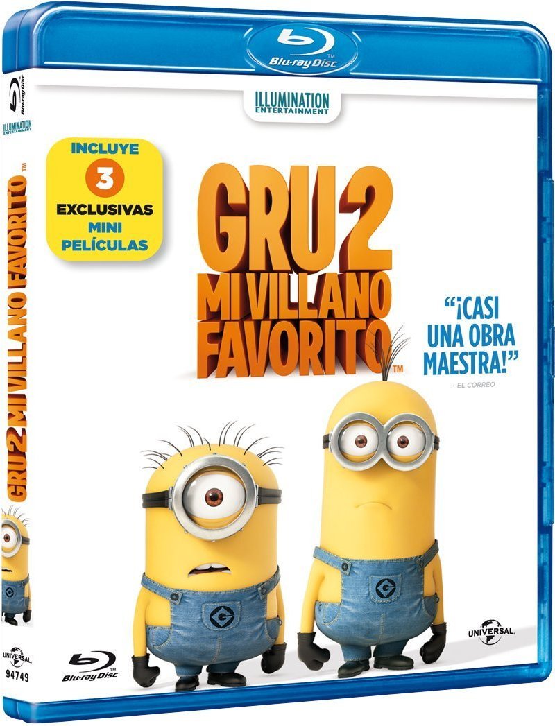 Gru: Mi Villano Favorito 2 (Blu-Ray) (Import) (Keine Deutsche Sprache) (2013) Pierre Coffin; Chris Re Movies