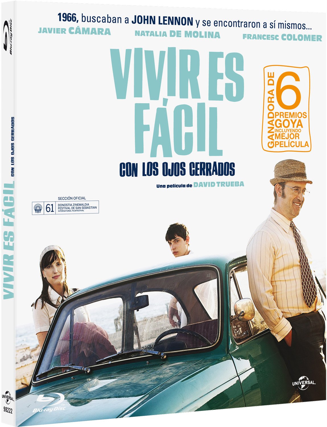 Vivir Es Fácil Con Los Ojos Cerrados (Blu-Ray) (Import) Francesc Colomer; Ja dvd