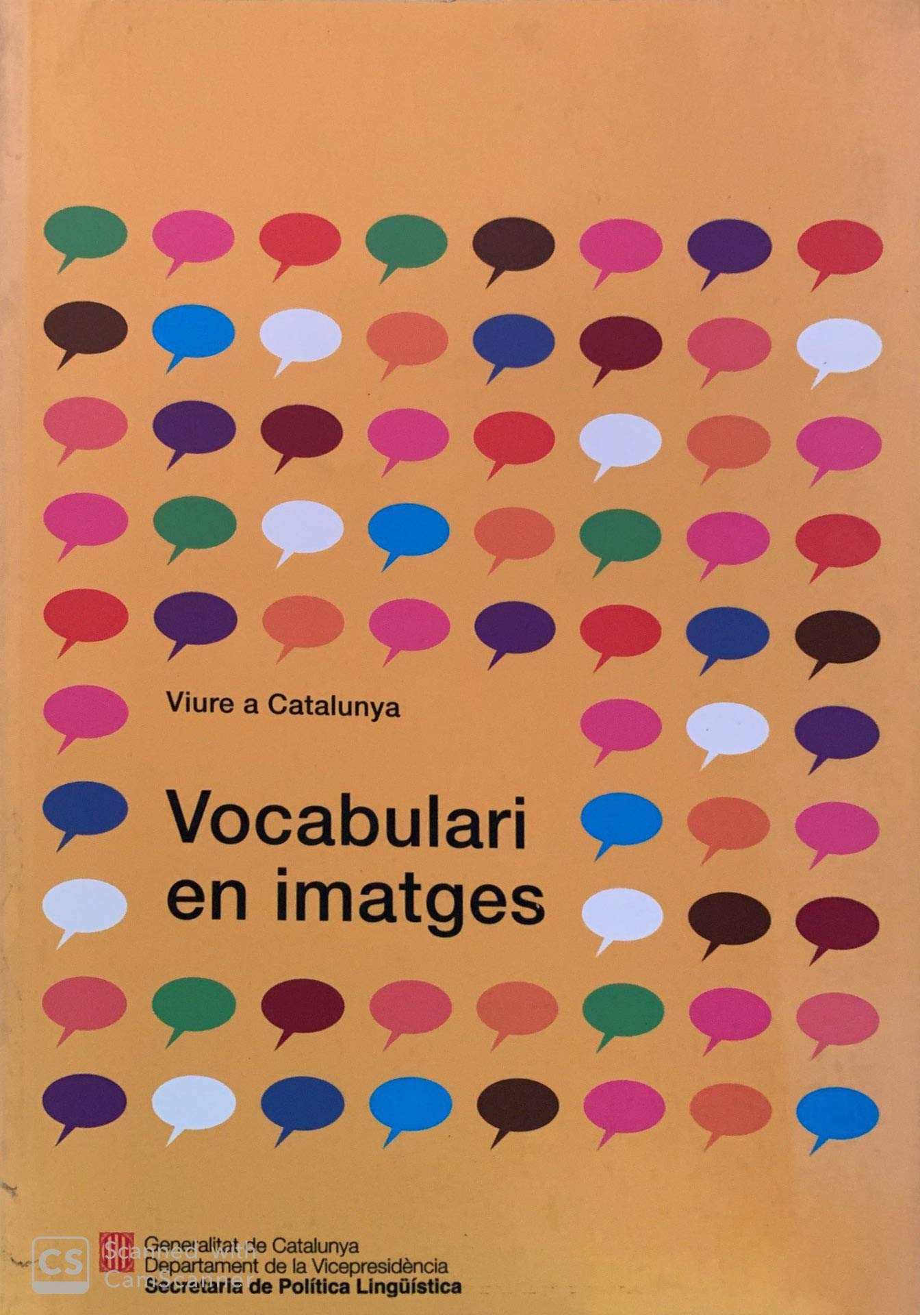 Viure Catalunya vocabulari ima (Generalitat de catalunya) book