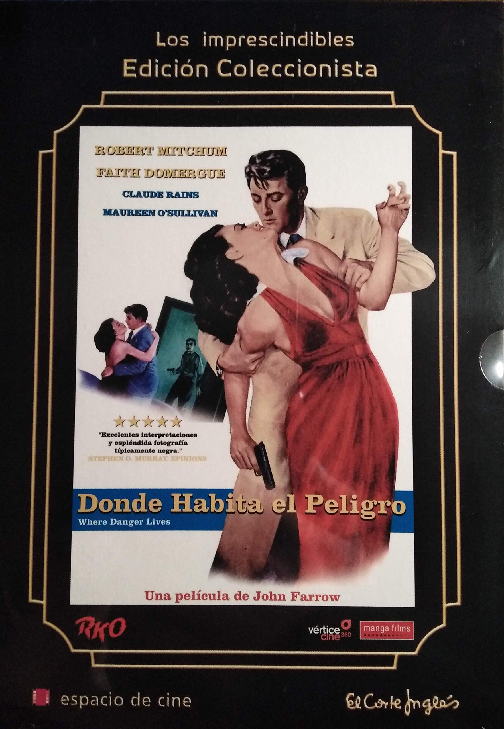 Donde Habita El Peligro (Import Dvd) (2013) Robert Mitchum; Faith Domergue; Cl Movies