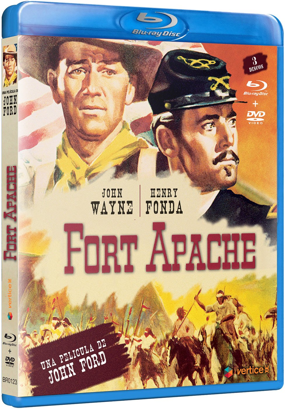Fort Apache (Blu-Ray + DVD) (Blu-Ray) (Import) (Keine Deutsche Sprache) (2013) John Wayne; Henry Fond Films