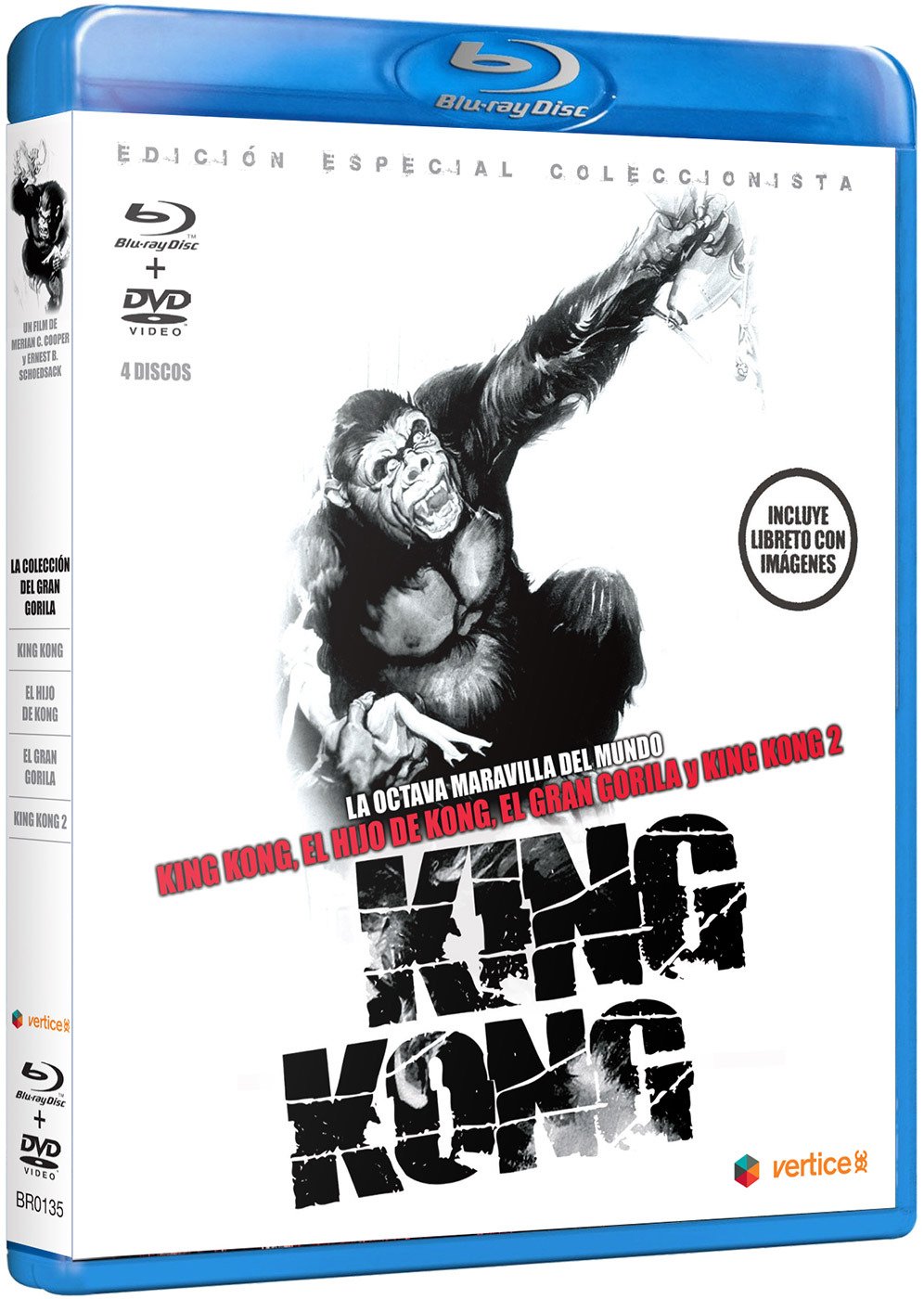 King Kong - Edición Especial Coleccionista (Incluye Libreto) [Blu-R Films