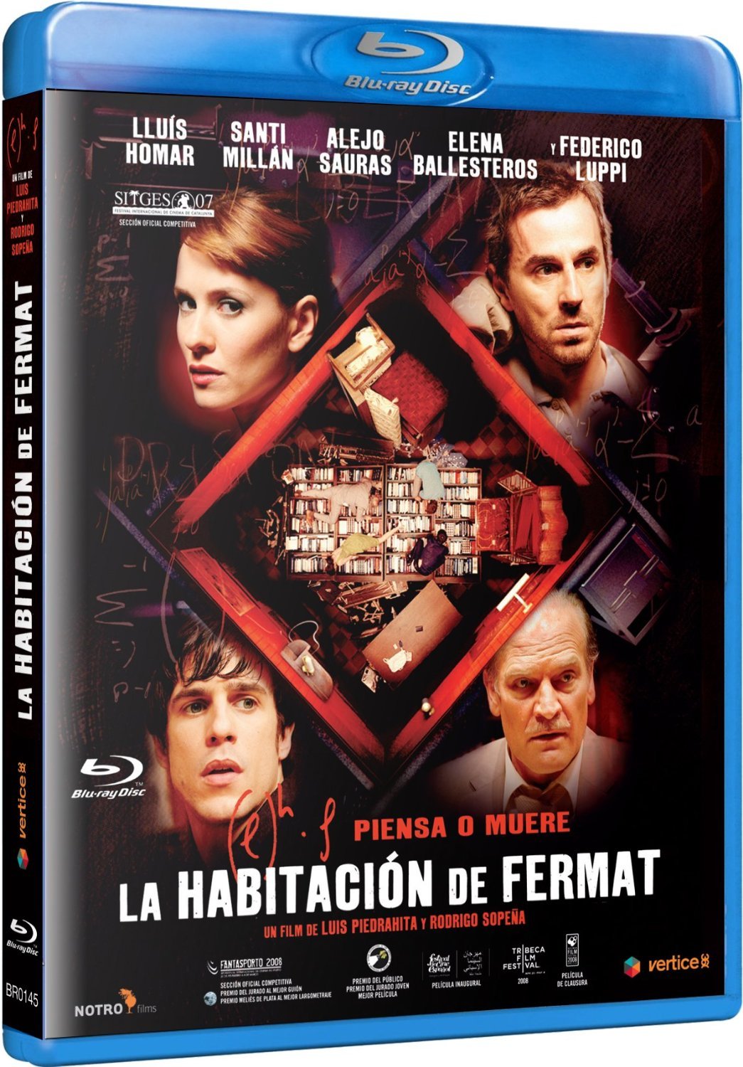 La Habitación De Fermat (Blu-Ray) (Import) (2013) Lluis Homar; Alejo Sauras; dvd
