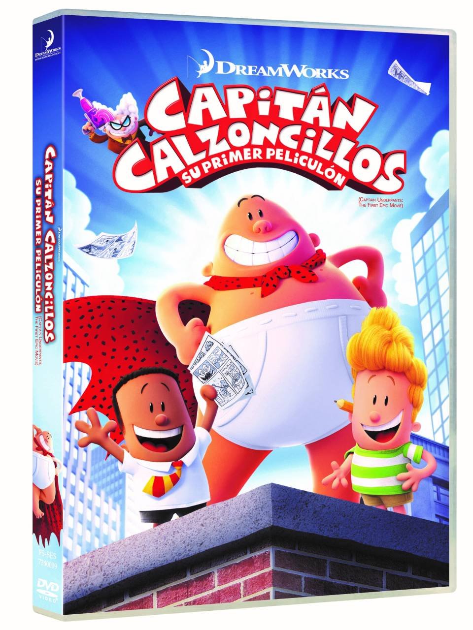 Captain Underpants: The First Epic Movie (CAPITÁN CALZONCILLOS: SU PRIMER PELICULÓN - DVD -, Spanien Import, siehe Details für S Movies